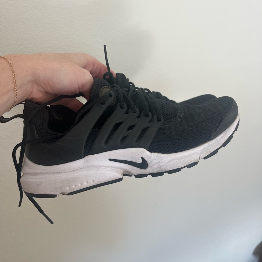 Nike Black and White Presto sneakers